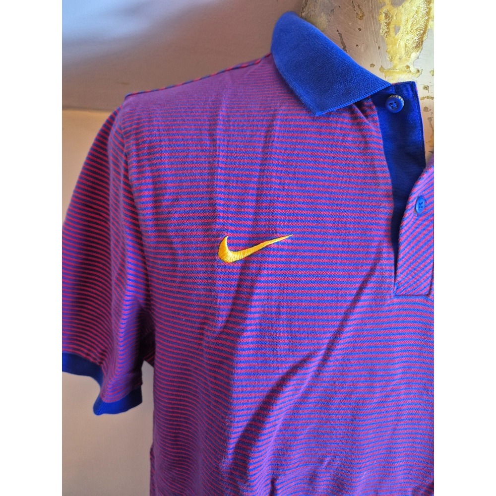 FC Barcelona Nike Mens 2016/2017 Polo Soccer Football Shirt Jersey XL - Picture 2 of 5